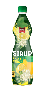 CBA sirup s príchuťou baza a citrón 0,7 l